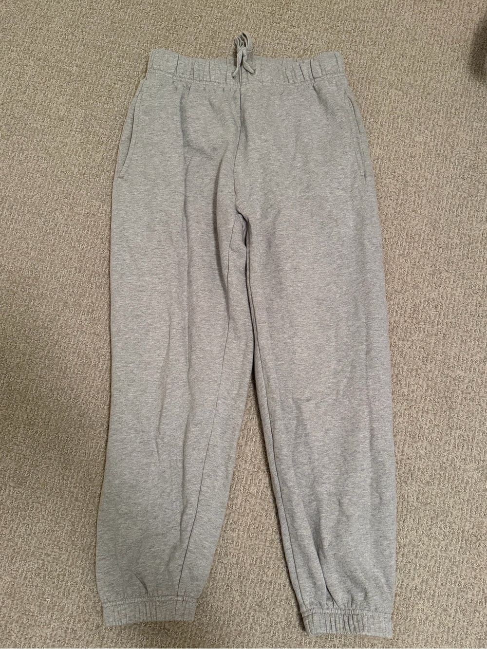 Aritzia Light Gray Jogger Sweatpants